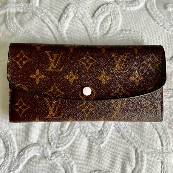 Louis Vuitton Handbags - Authentic Brown Monogram Emilie Wallet (Rose Ballerina) Louis Vuitton w/ Date
